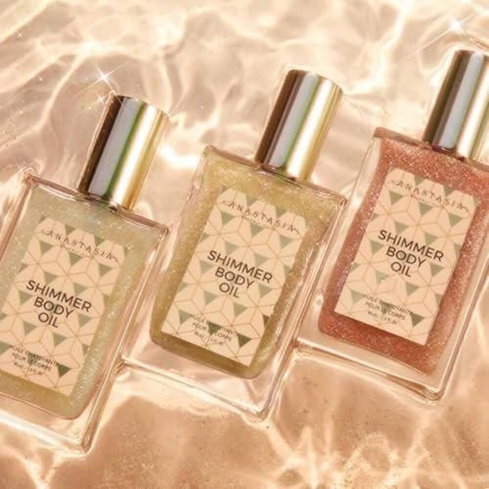 Anastasia Beverly Hills Shimmer Body Oil Sun-Kissed Glow - Rose Gold - Picture 5 of 5